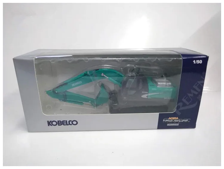 Литьевая игрушка модель 1:50 весы Kobelco гидравлический экскаватор с металлической