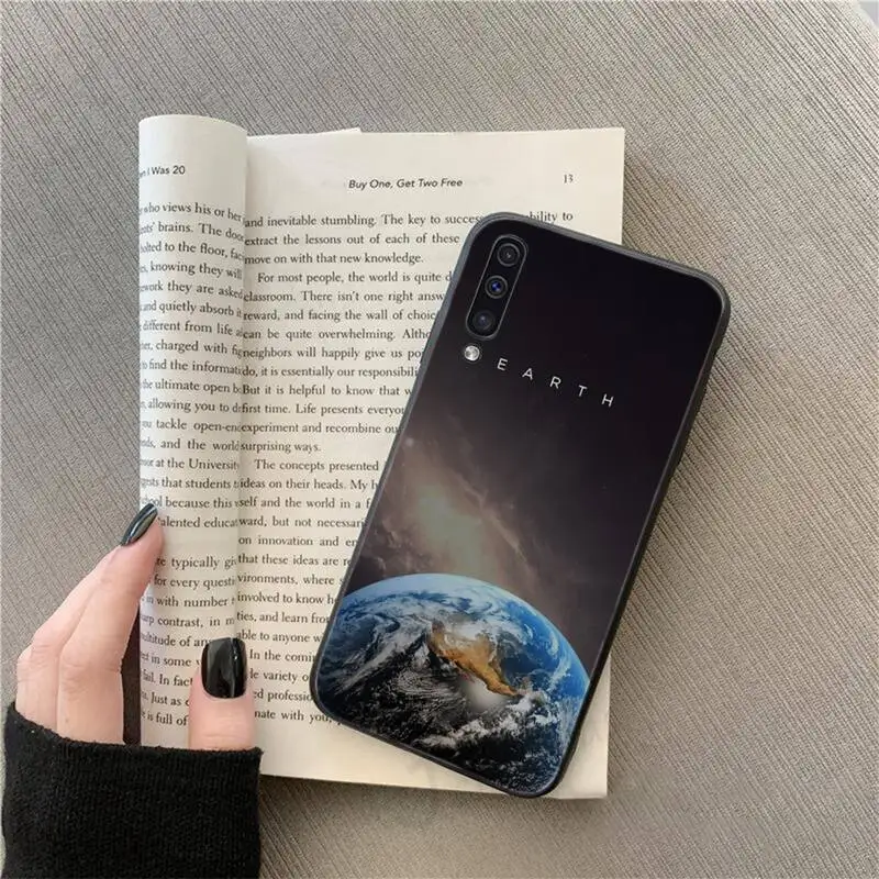 

Space Solar System Planets Earth Mars Phone Case For Samsung galaxy S 9 10 20 A 10 21 30 31 40 50 51 71 s note 20 j 4 2018 plus