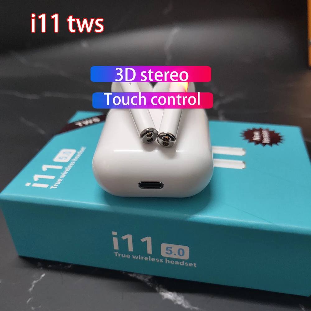 Беспроводные Мини Bluetooth наушники i11 TWS, беспроводные стерео наушники i7s, спортивные наушники для iphone, Android, huawei
