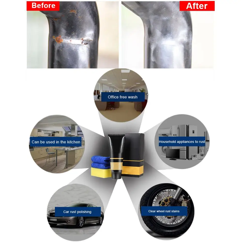 Металлический осветлитель краски для автомобилей средство удаления ржавчины