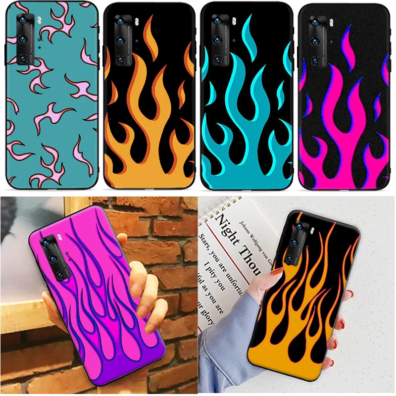 

Phone Case For Huawei P40 Lite Pro Plus Back Cover Coque Soft TPU