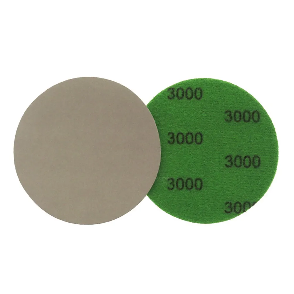 

New Upgraded Disc Water Matte Paper 30pcs 3 Inch 75mm Hook&Loop Wet/Dry 1000 1500 2000 3000 5000 7000 Sanding Discs Power Tools