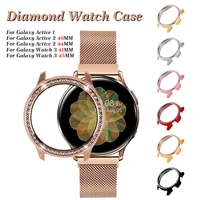 watch case for samsung galaxy watch 3 41mm 45mm for samsung galaxy active 2 40mm 44mm bumper protector
