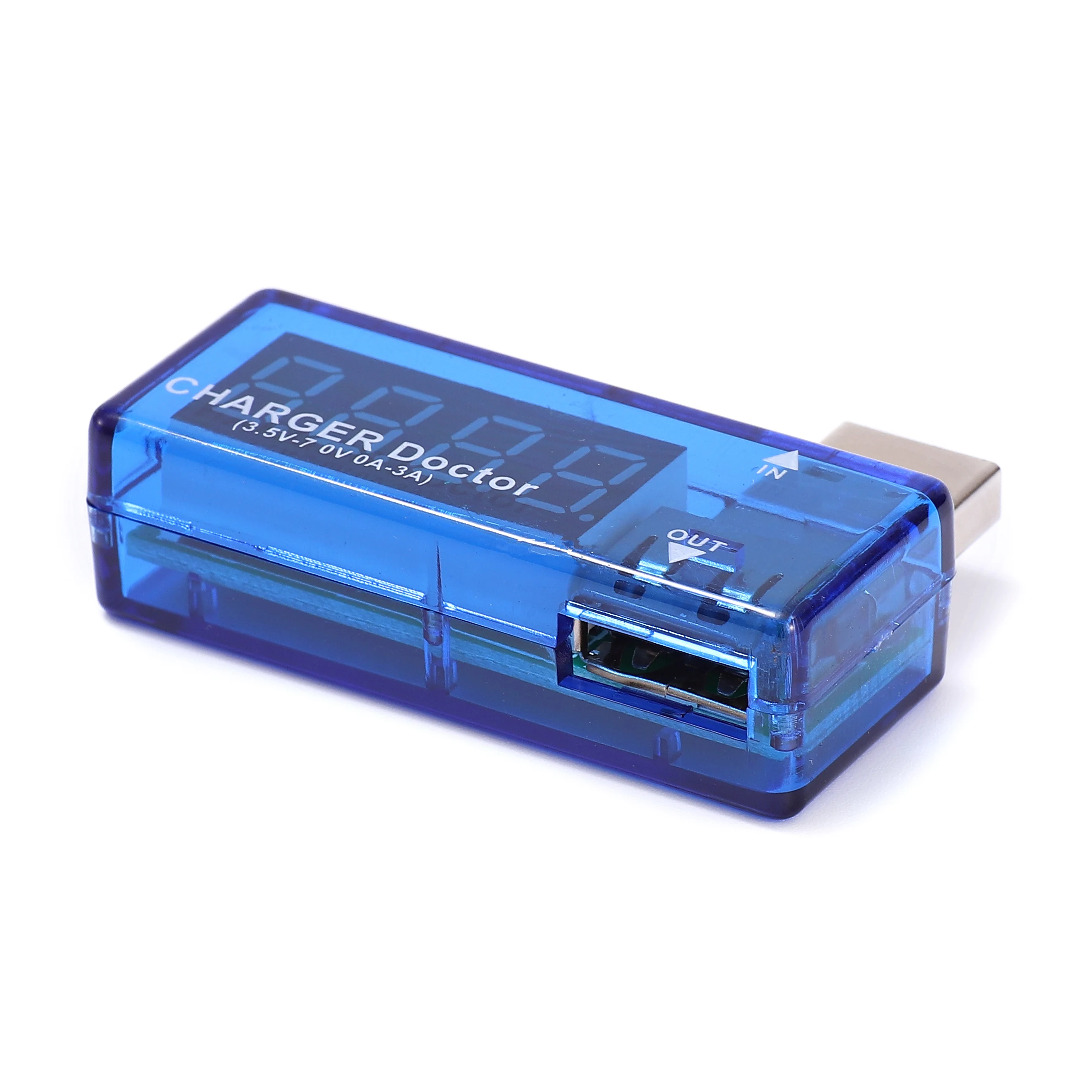 1 шт. цифровой USB Мобильный измеритель напряжения зарядка тока мини зарядное