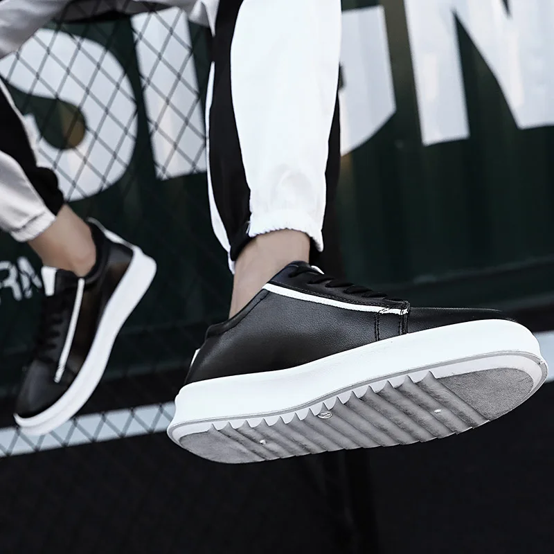 

sale Sneakers mens Fashionable sport Sneaker casuales men white black casual mens hot zapatos for fashion sneakers leisure Mens