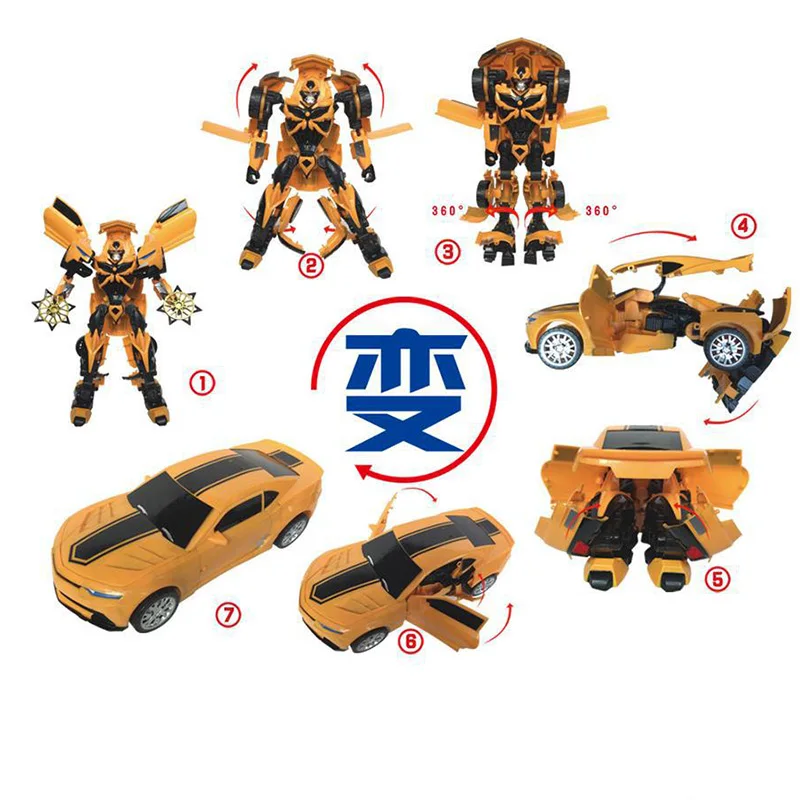 

Super Robot with Music LED Light Function Autobots Figures Deformation Car Model Action Figure Collections Children