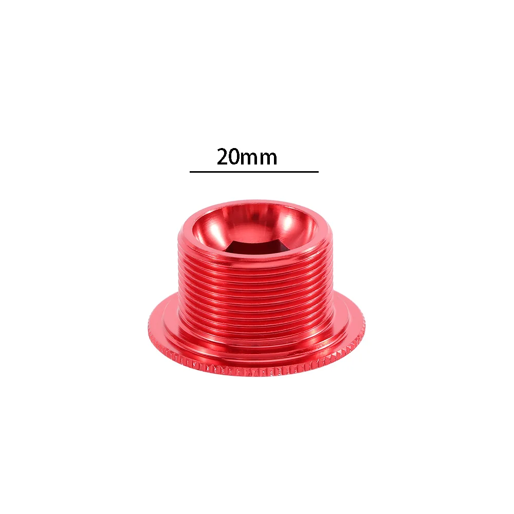 MTB полый алюминиевый сплав оси винты коленчатый набор для велосипеда кривошипная
