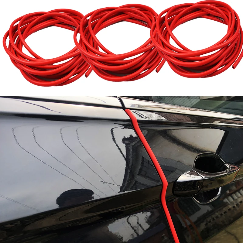 Защитная Резиновая лента для дверей автомобиля Ford Focus MK2 MK3 Nissan Qashqai J10 J11Volvo Xc90 Honda