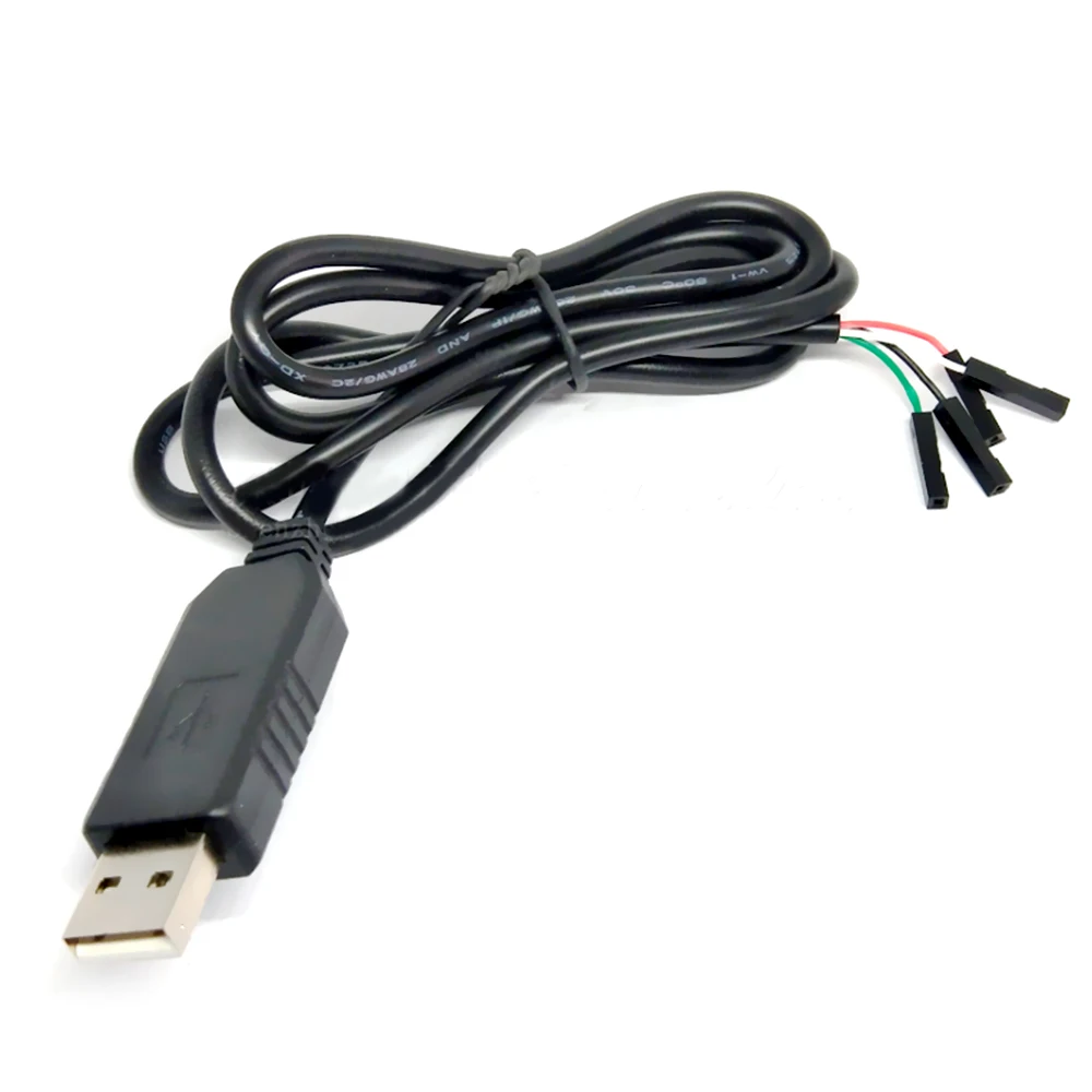 

Интеллектуальная электроника PL2303HX, модуль кабеля TTL от USB к UART, 4-контактный конвертер RS232, последовательная линия 1