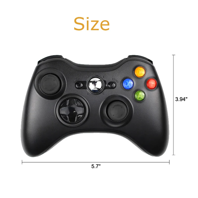 Беспроводной проводной Bluetooth контроллер для Xbox 360 геймпад джойстик X box игр на ПК