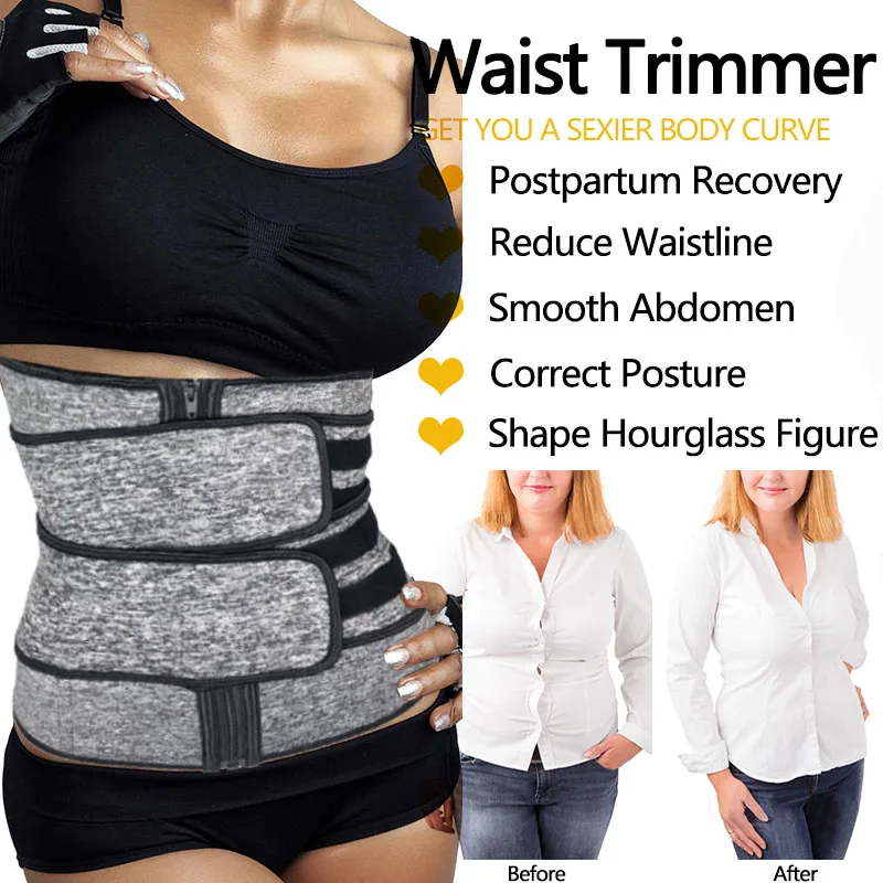 Женский корсет для талии из неопрена пояс похудения и снижения веса коррекции