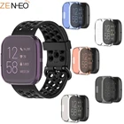 Ультратонкий Мягкий защитный чехол из ТПУ Для Fitbit Versa 2, Смарт-часы с полным покрытием, защитный чехол, силиконовый чехол s