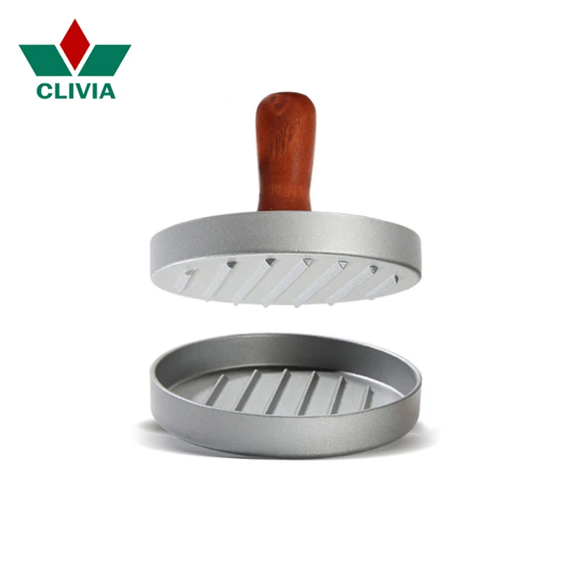 CLIVIA новый пресс для гамбургеров 1 комплект круглая форма изготовитель и котлет