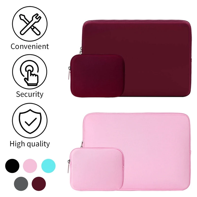 

Laptop Notebook Case 11" 13" 14" 15" 15.6" 14 inch for Macbook Pro Air Retina Tablet Sleeve Cover Bag for Xiaomi Huawei HP Dell