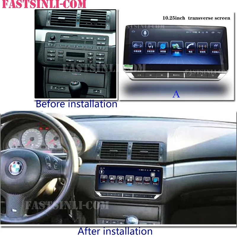 Автомобильный плеер Android для BMW E46 M3 318i 320i 325i 330 335 1998 2006 gps навигация Wi Fi радио bluetooth