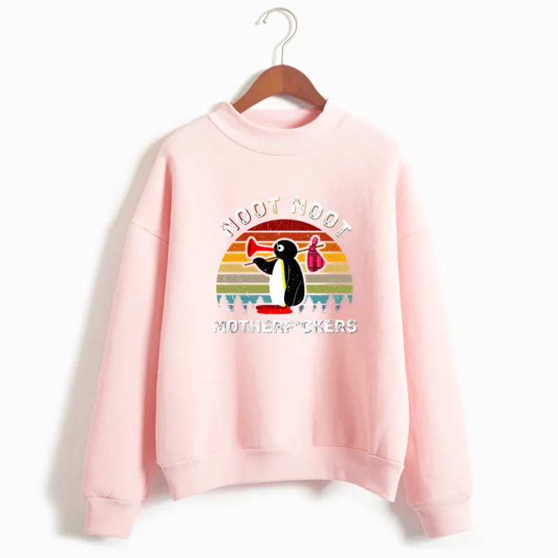 

Women Noot Noot MotherFu*cker Harajuku Luxury Brand Hoodies Female Social Kpop Hoodies & Sweatshirts Christmas Black Friday Gift