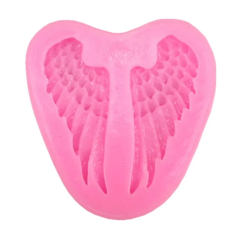 Xixing 1Pcs Baby Angel Wings Silicone Mold Fondant Cake Decorating Tools Sugarcraft Chocolate Candy Clay Mould Cupcake | Дом и сад