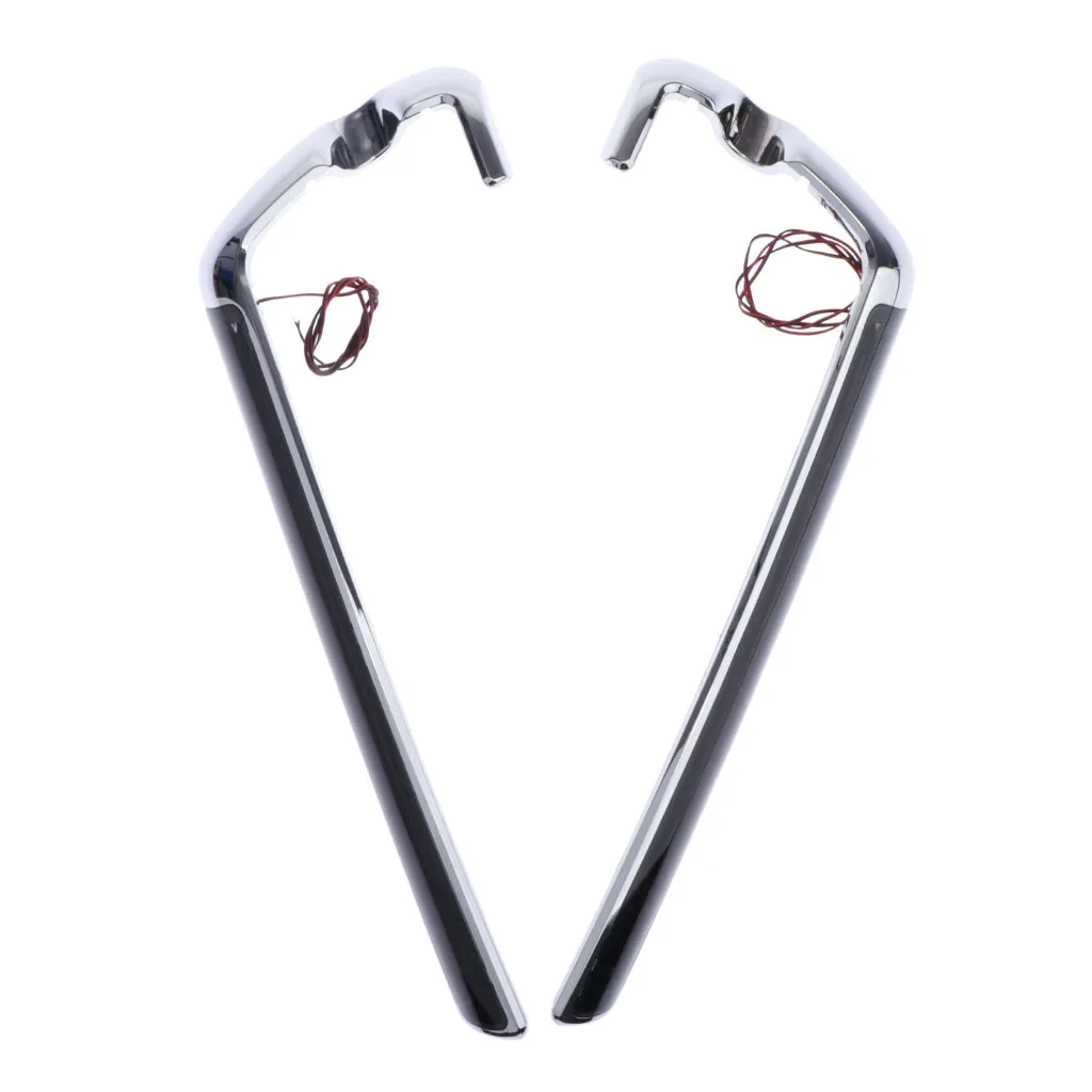 

LED Saddlebag Run Brake Turn Lamp Light Red / Smoke Lens For Harley 14-18