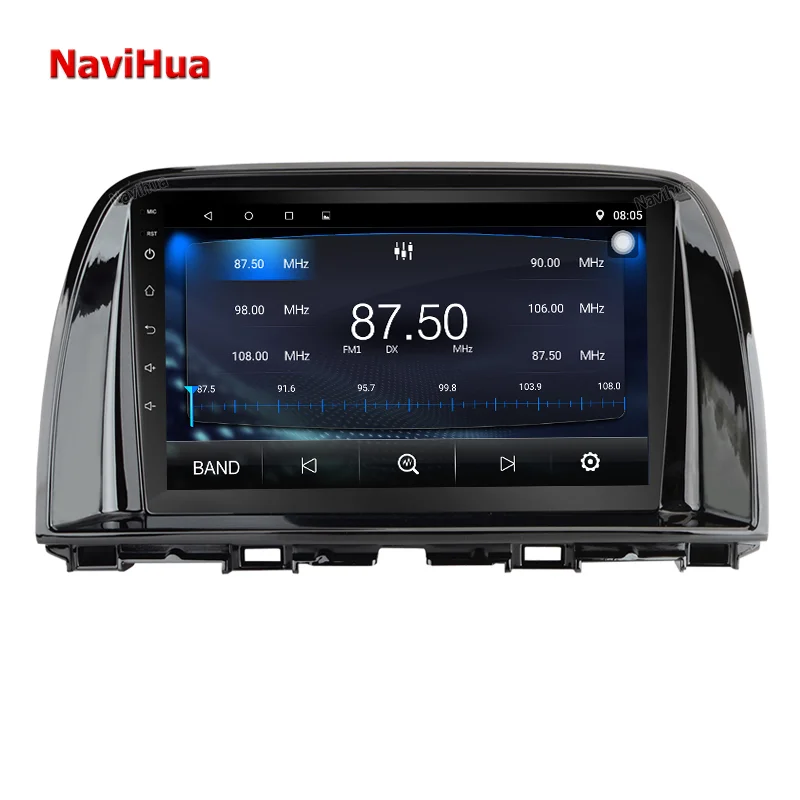 

Автомагнитола Navihua, мультимедийный DVD-плеер на Android, с 9 "экраном, 4 ядра, GPS Навигатором, для модели 2012-2015, типоразмер 2 din