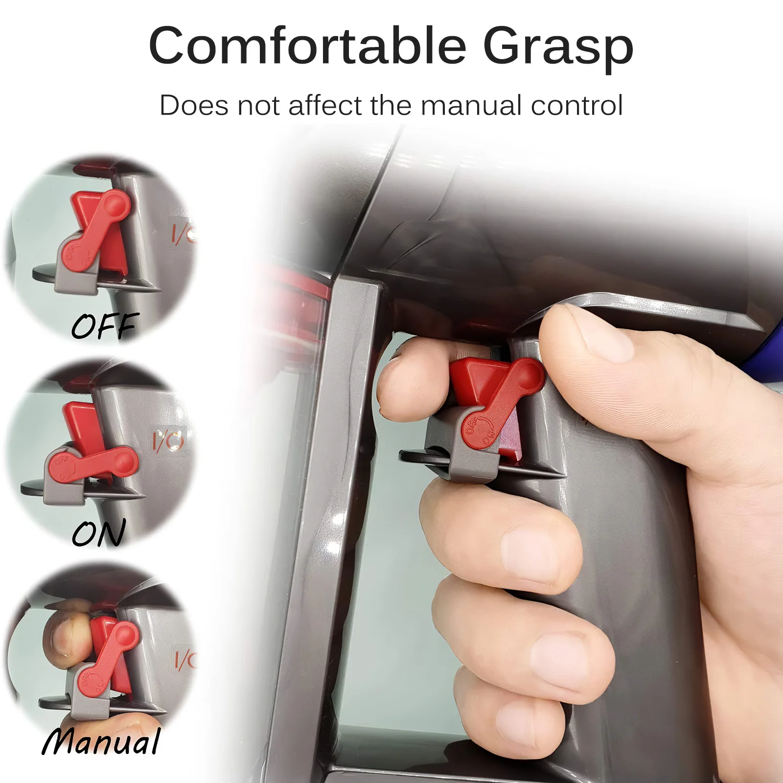 Бытовые чистящие курка Мощность КНОПКА аксессуары для Dyson V6 V7 V8 V11 V10 вакуумный