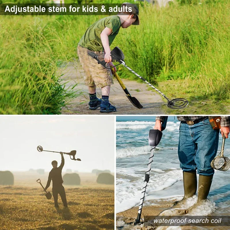 

TIANXUN High Sensitivity Upgrade MD4060 Metal Detector Gold Gold Digger Treasure Hunter High Performance Underground Detecting E