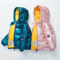 2021 jacket for a boy clothes children outwear down jacket girls hooded down parkas unisex white duck down 1 2 3 4 5 6 t