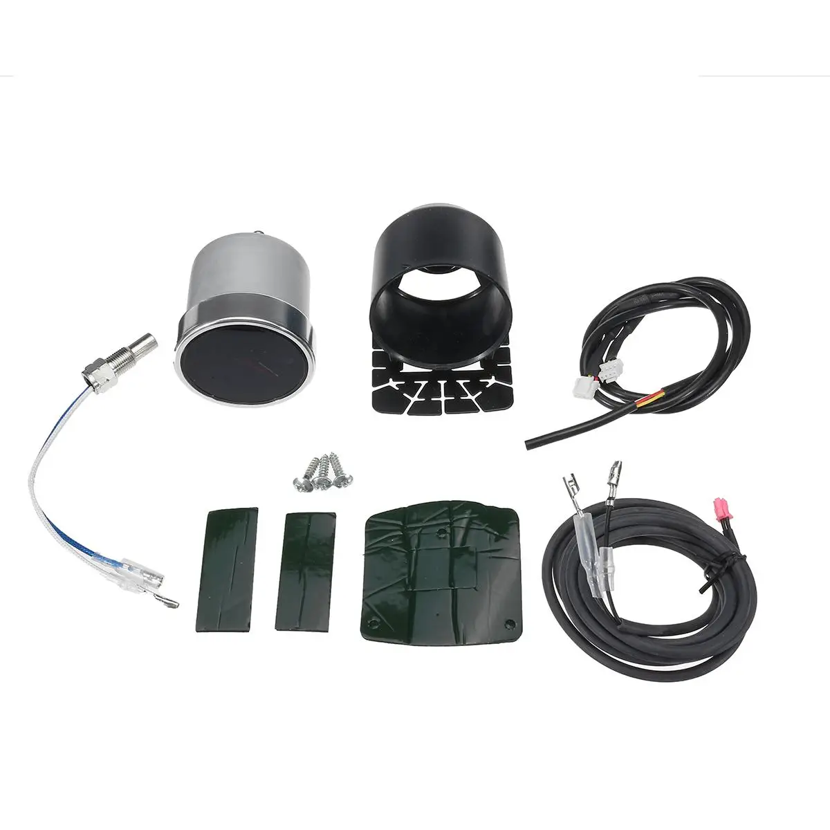 

2'' 52mm 20-120C Car Water Temp Temperature Gauge Meter 10 Colors LED Indicator Digital Display Brushless Stepping Motor