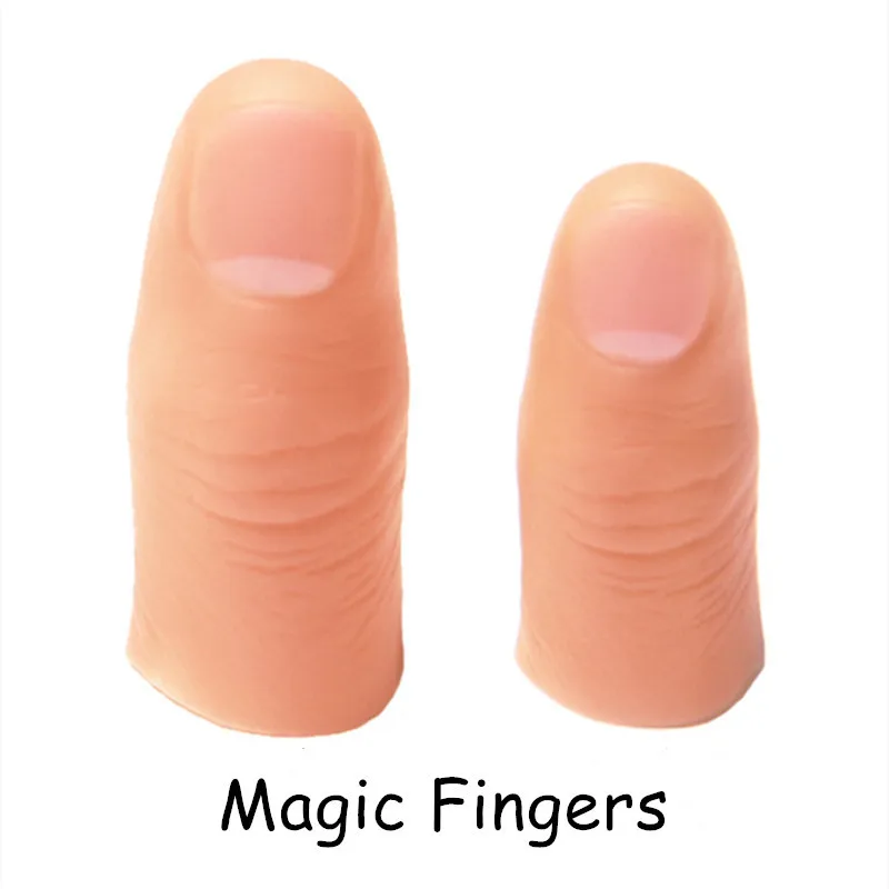 1 шт. резиновый магический кончик с исчезающими пальцами реквизит для фокусов