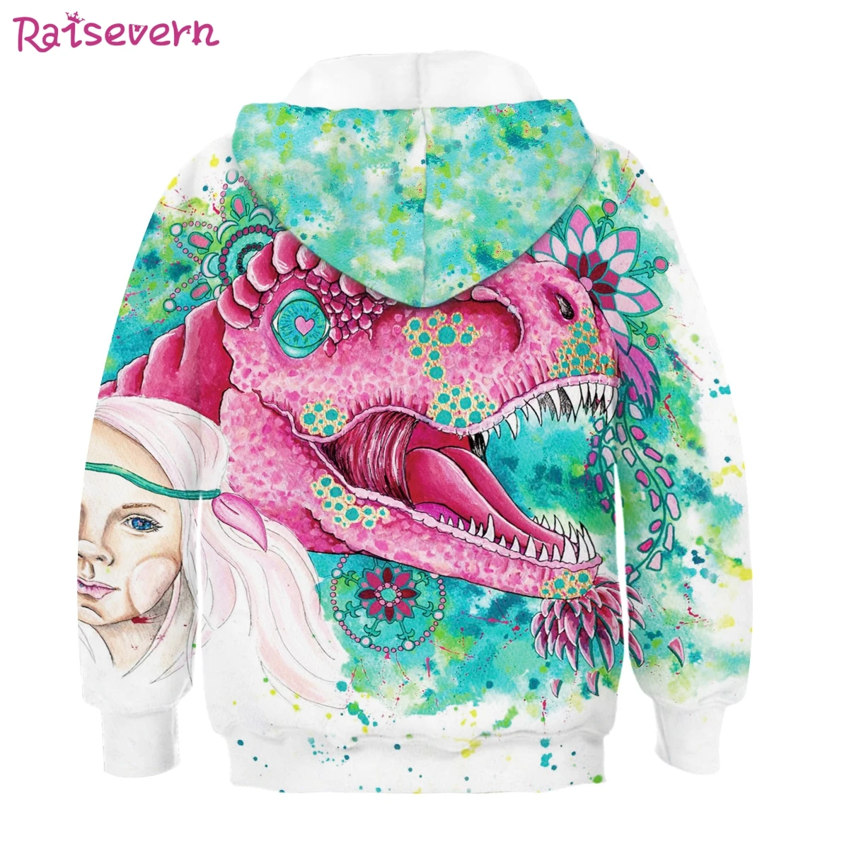 Детские толстовки с капюшоном 3D принтом аниме райзерн пальто в стиле унисекс