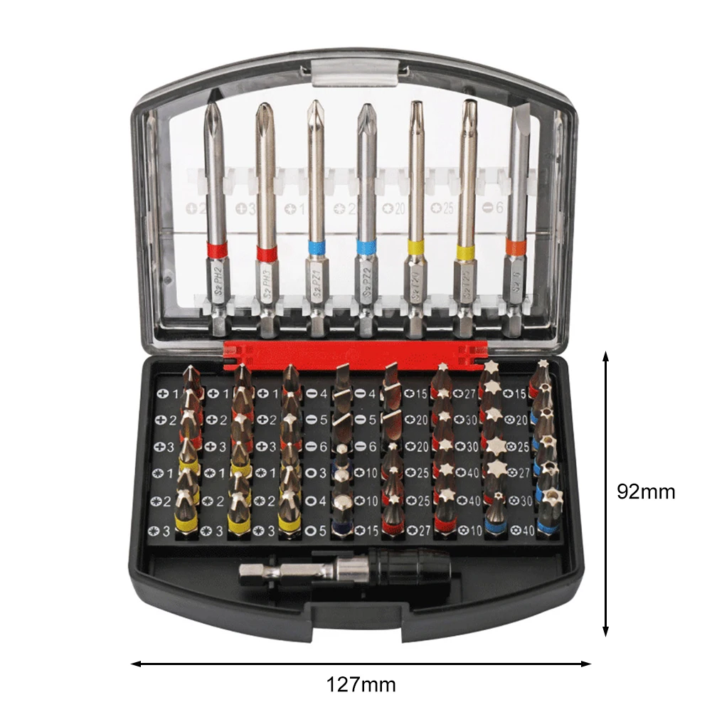 

56 in 1 Screwdriver Bit Set Multifunctional for PC Mobile Phone Repair Mini Precision Screwdriver Bit Set with Case Hand Tools