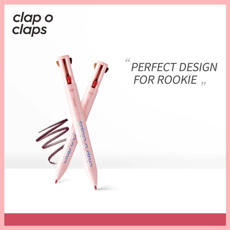 Многофункциональная ручка для макияжа 4 цвета|Тени век и подводки| |