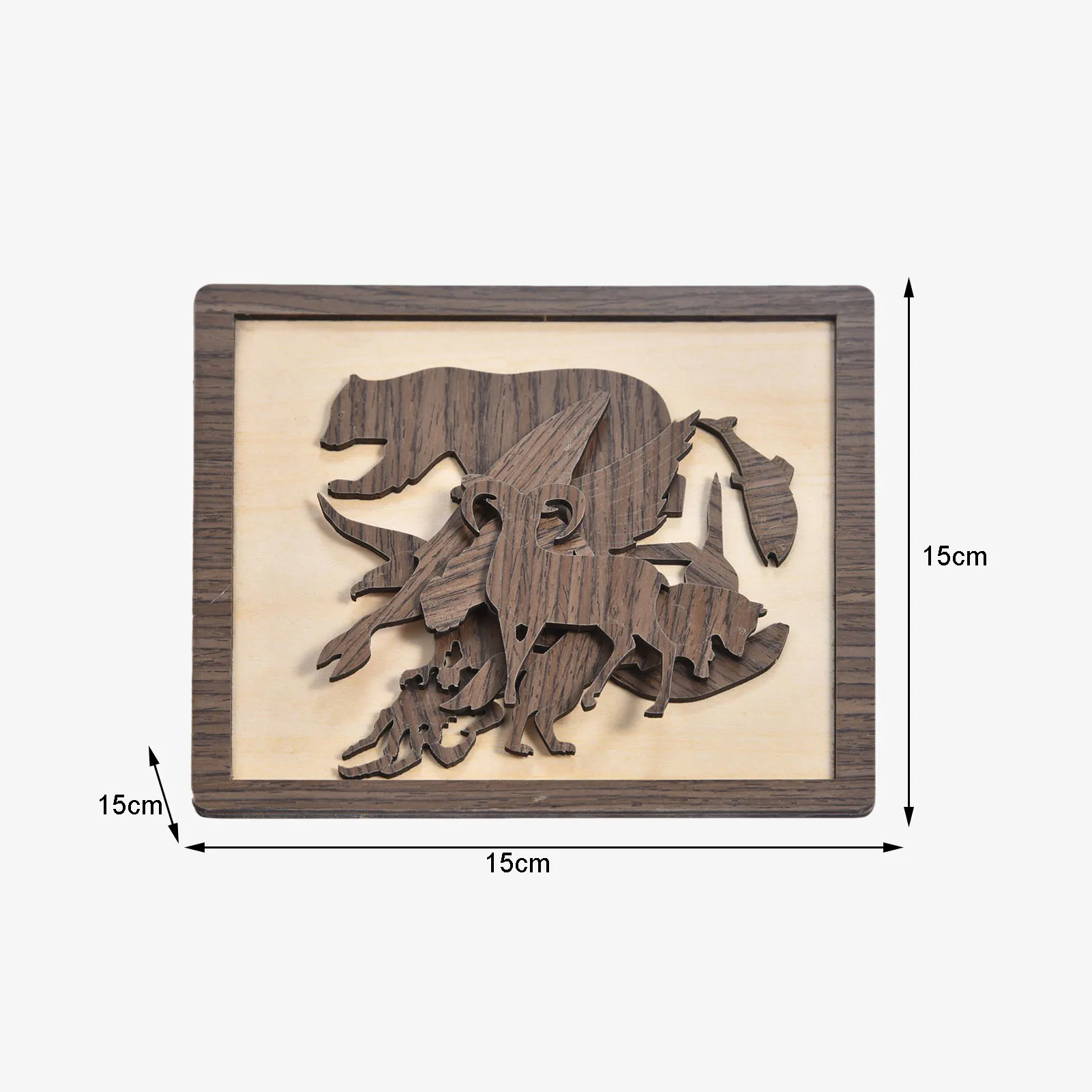 

Irregular Cartoon Animal-shaped Puzzle 3D Wooden Puzzle DIY Jigsaw Wooden Puzzle Wooden Jigsaw Puzzle For Adults Kids Toys