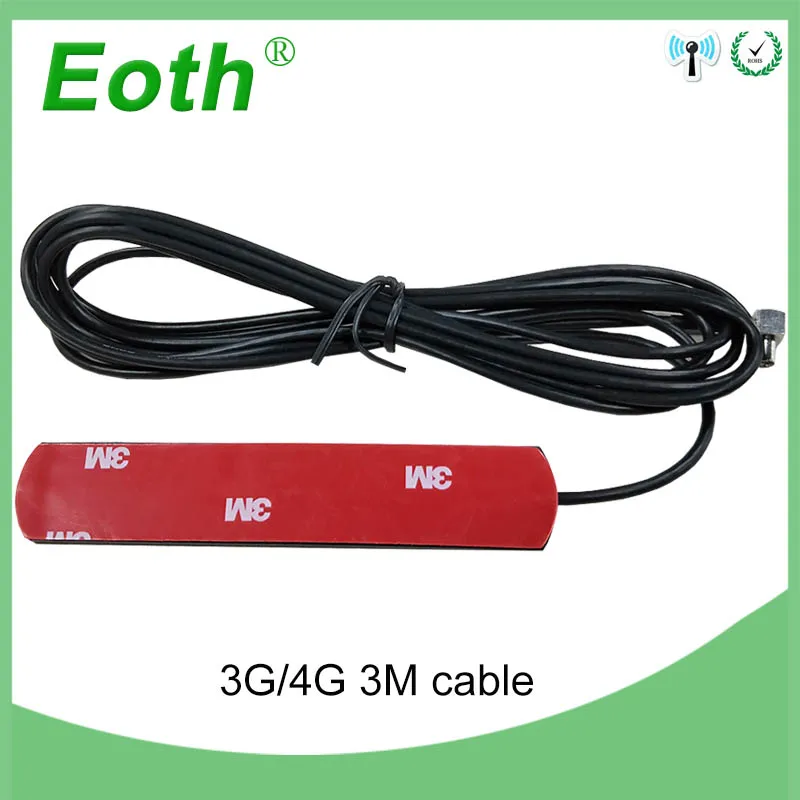 Eoth 5pcs 3G 4G lte antenna 5dbi  ts9  Connector Plug antenne router 21cm ipex 1 SMA female pigtail Extension Cable