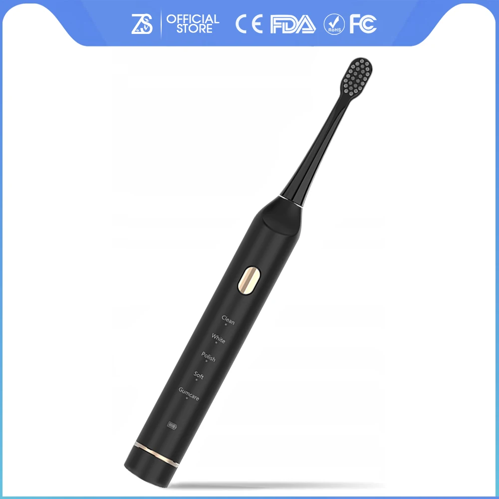 

Зубная щетка ZS, 5 режимов, с 8 сменными насадками