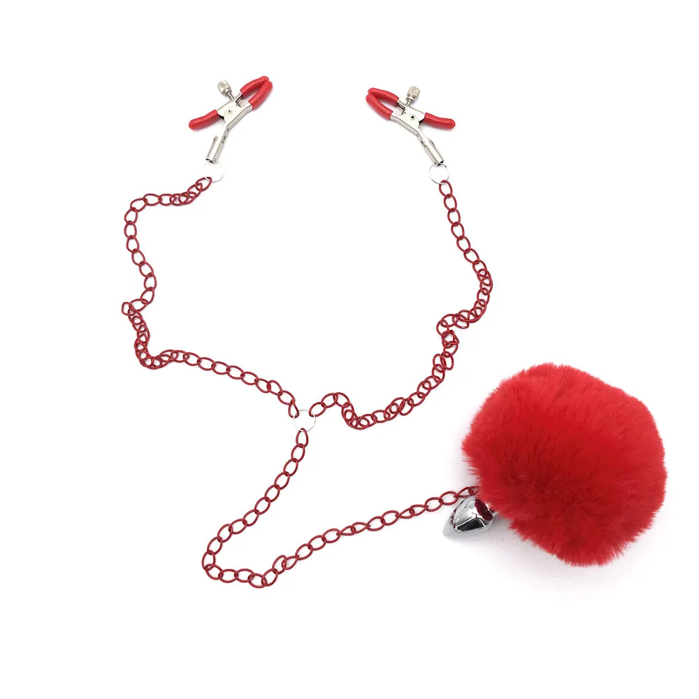 Металлическая секс игрушка из нержавеющей стали насадка на грудь сосок киска