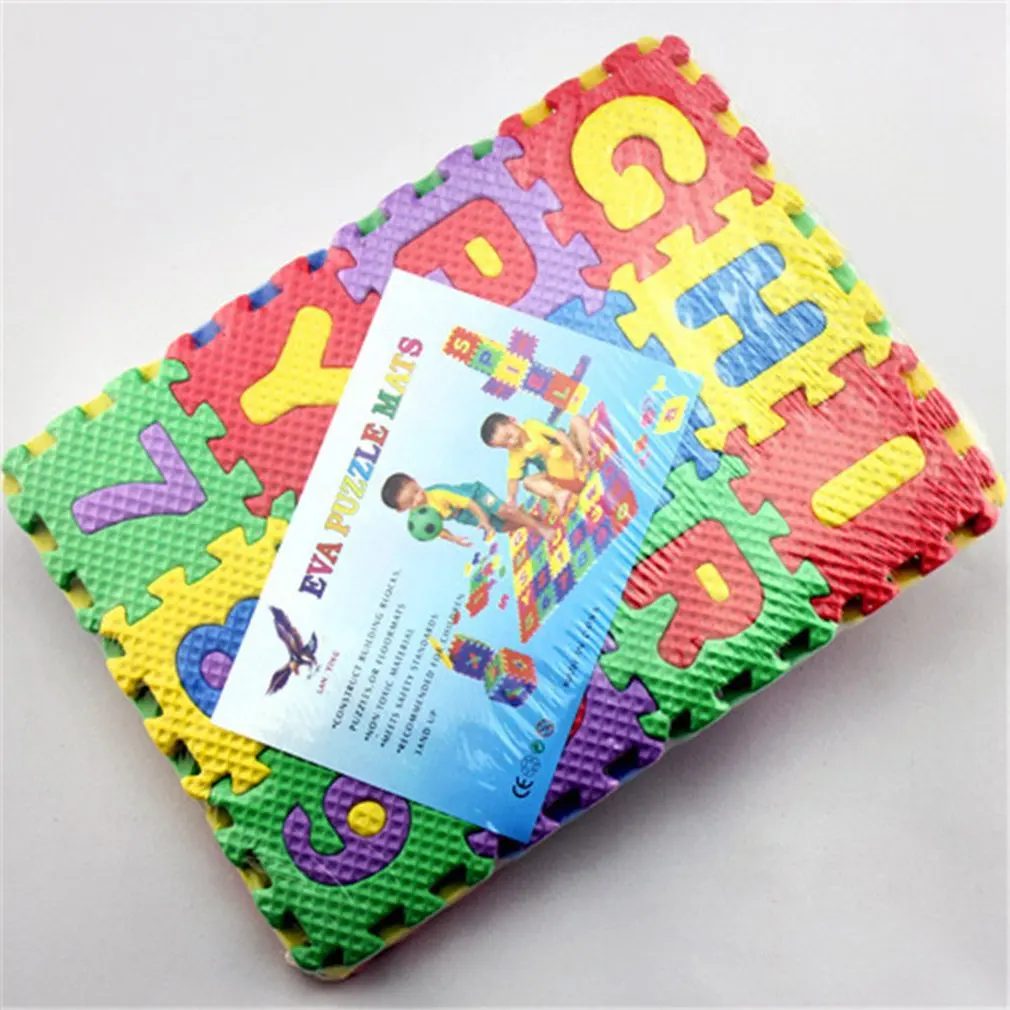 Alfombra de juego de espuma EVA para beb&eacute;, alfombra de ejercicio entrelazada, suelo de puzle, azulejos-1