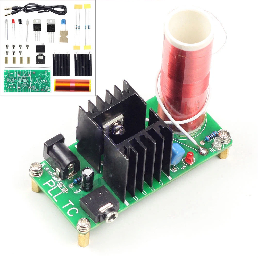 Горячая DIY проект катушки плазменный динамик комплект Электронная полевая
