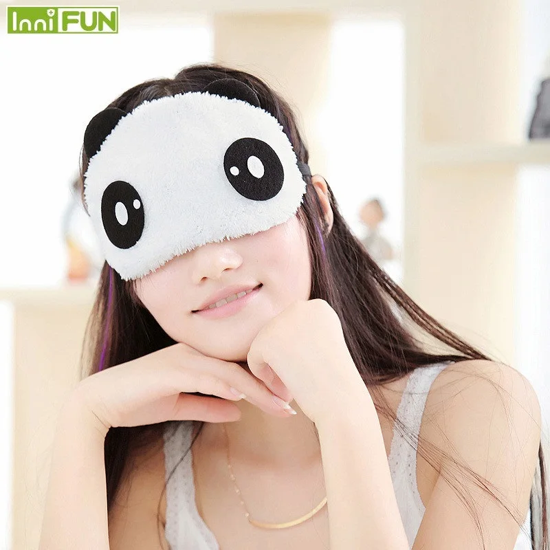 

Новая Милая маска для сна панда маска для сна затенение сна хлопковые очки для путешествий домашние очки накидка для глаз забота о здоровье