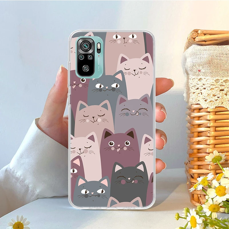 Мягкий чехол для Xiaomi Redmi Note 10 10S 9 9S 8 7 8T 11 Pro 9A 9T 9C 8A 7A 6A 6 | Мобильные телефоны и