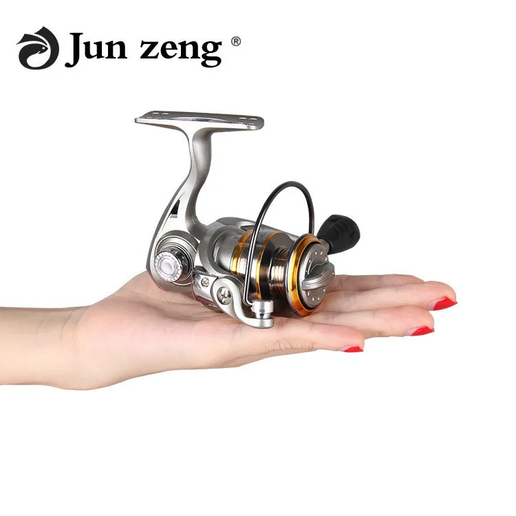 Мини Рыболовная катушка спиннинговое колесо 5 подшипников 2: 1 металлическая