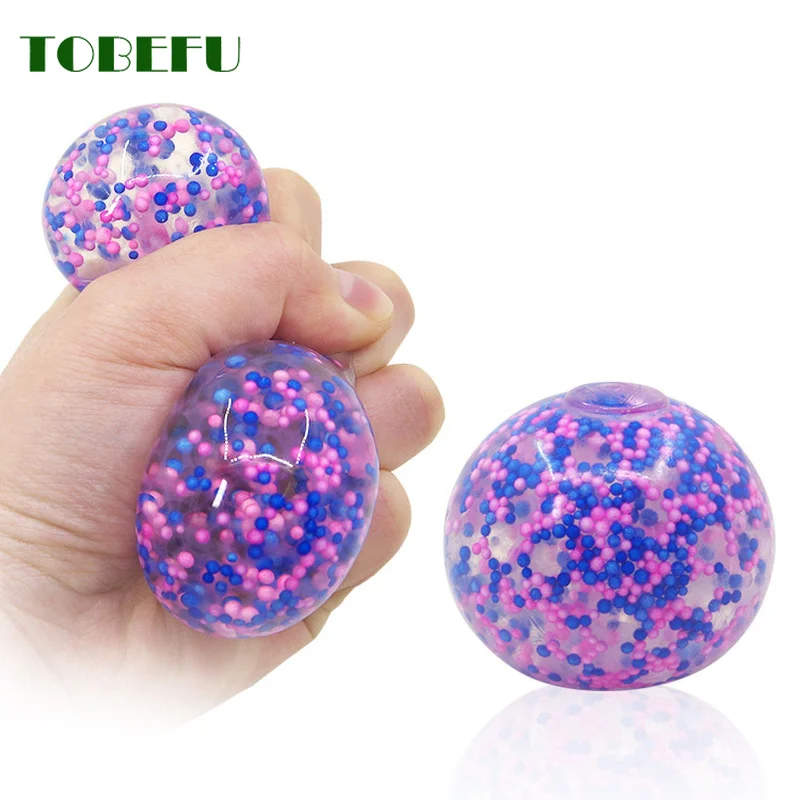 

TOBEFU 1/2/3 Pcs Fidget Globblest Fun Dna Stress Reliever Exercise Hand Ball Toys Sports for Kids Adults Children Cadeau