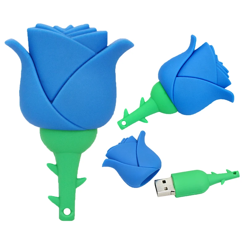 256 32 4 16 8 ГБ USB флеш накопитель силиконовая Роза Флешка Гб 128 64 персонализированный