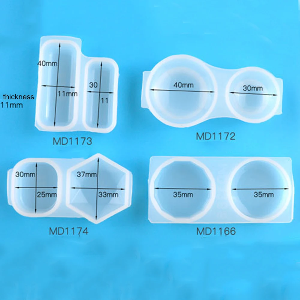 

1Pcs Crystal Epoxy Resin Mold Glossy Diamond Cut Round Pendant Silicone Mold DIY Jewelry Pendant Accessories Making