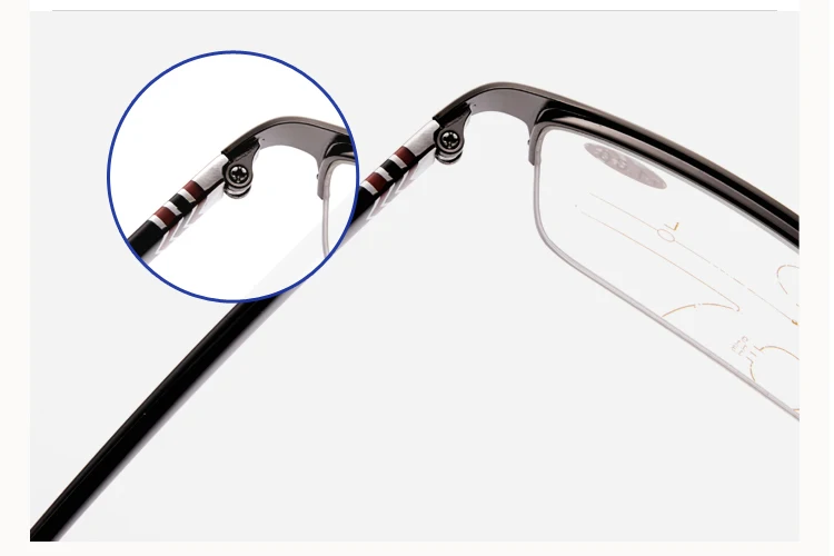 Фотохромные + прогрессивные Мультифокальные очки для чтения переходящие