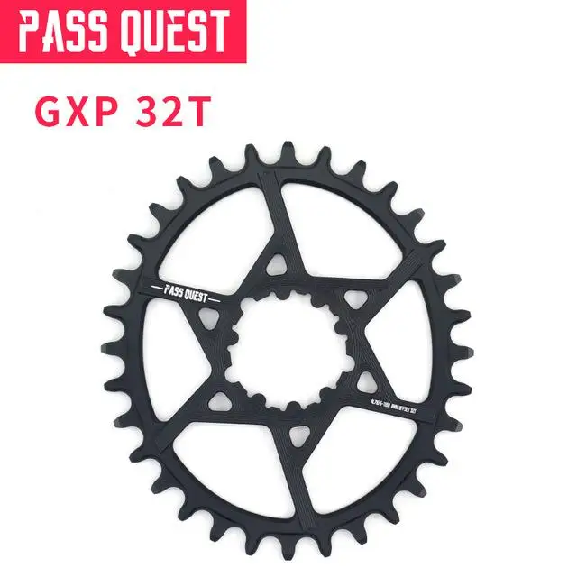 Пасс QUEST SRAM gx xx1 eagle GXP MTB овальная узкая широкая Цепь 32 T-40 T велосипедная Звездочка для велосипеда/цепное колесо 0 мм офсетный коленчатый набор - Цвет: 32T