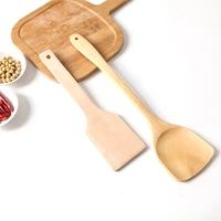 special shovel for non stick pot kitchen supplies wooden handle pot shovel kitchen utensils cooking shovel cooking wooden shovel