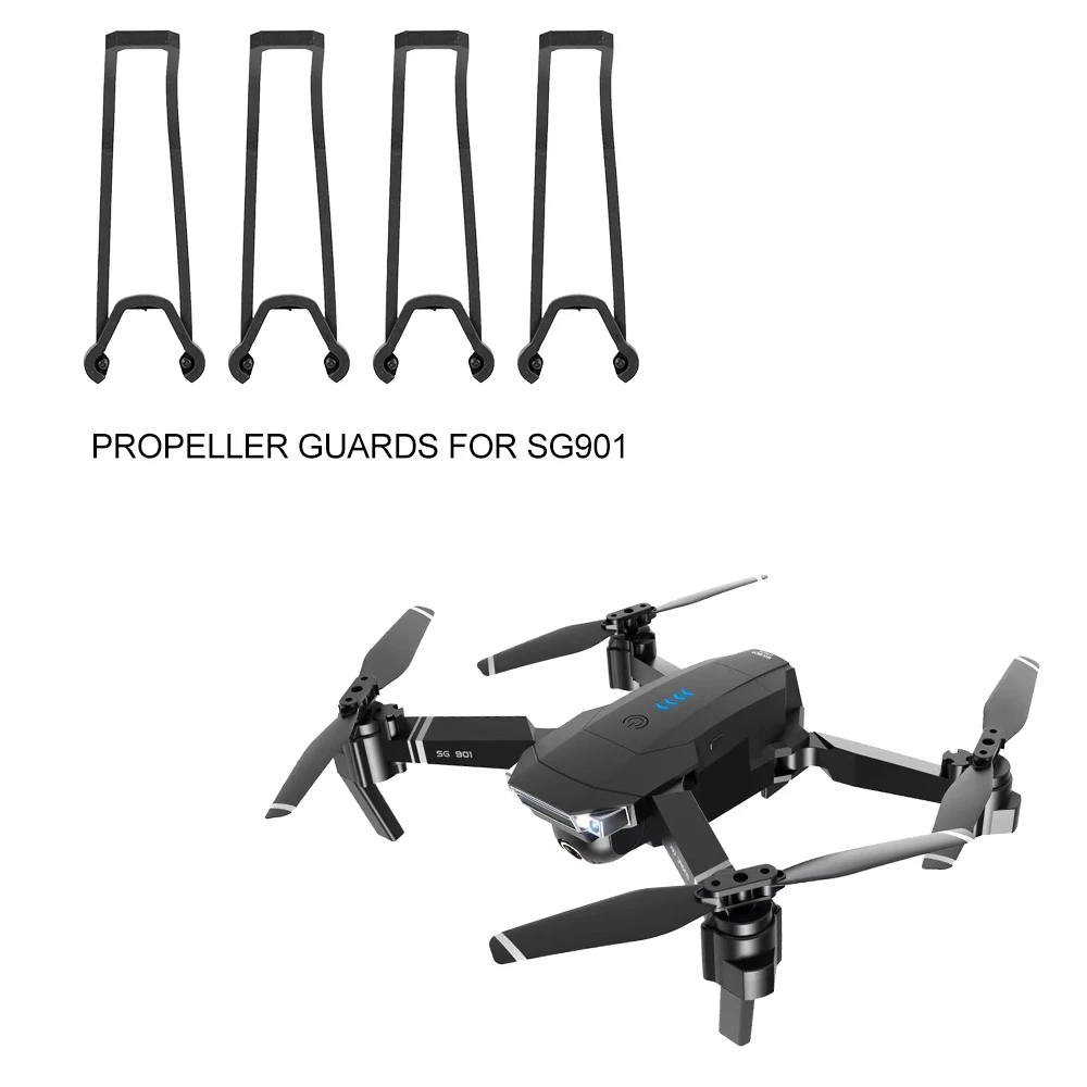 2 пары дрона быстросъемные складные пропеллеры 4 пропеллер защитная рамка набор