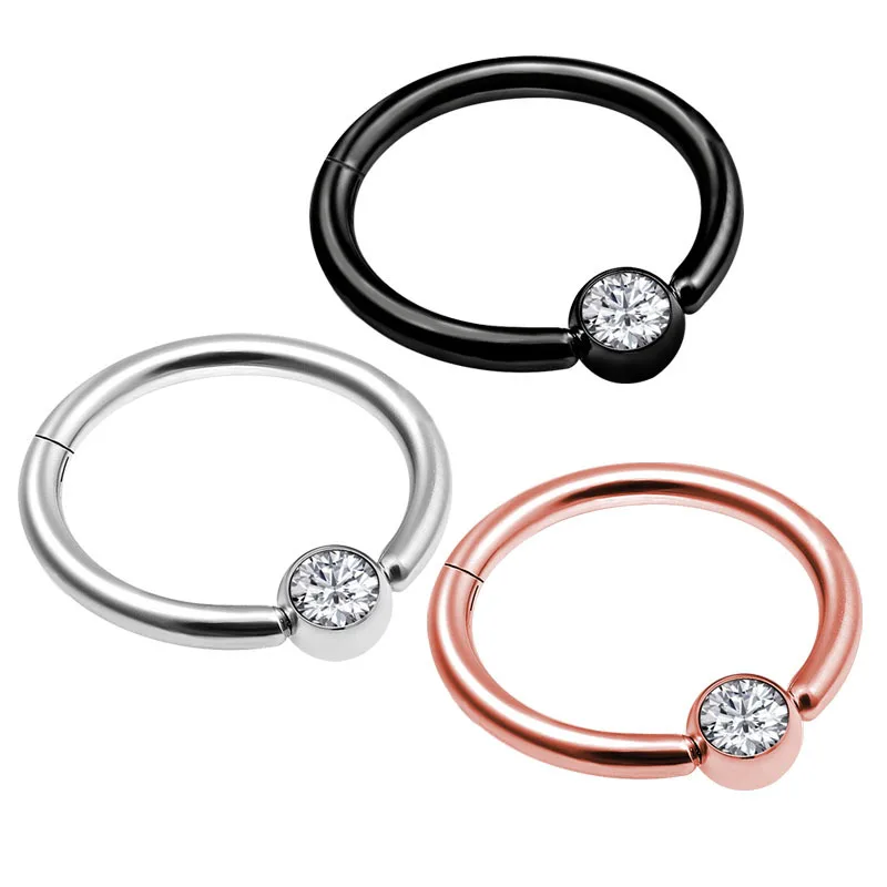 1 шт. 6 стилей двухслойные стальные кольца для мужчин и женщин|Украшения тела| |