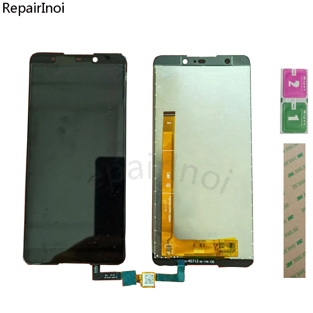 ЖК-дисплей для Wiko Lenny 4 Plus / 5 s сенсорный экран дибюзер Jerry в сборе с рамкой - купить