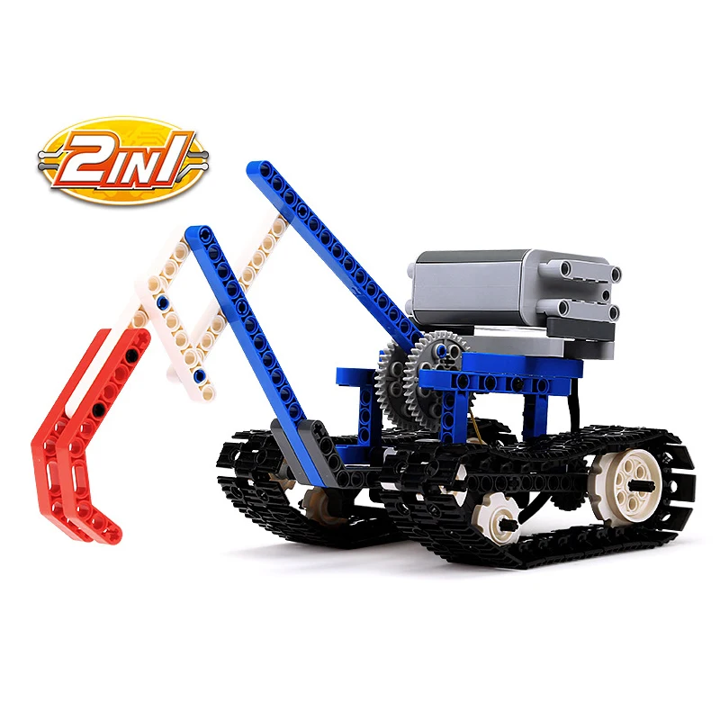 Механические строительные блоки Wange STEM Power Machinery механические Moc игрушки для детей